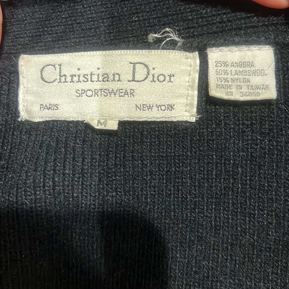 Christian Dior Sportswear Cardigan